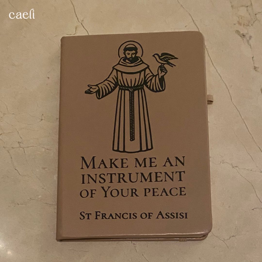 St Francis of Assisi - Instrument of Peace Quote | Notebook