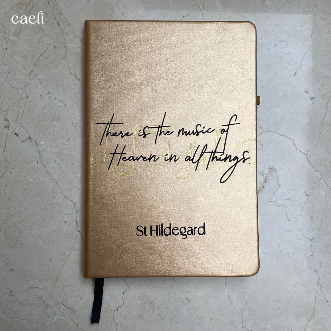St Hildegard Personalisable Notebook | A5 Notebook | Personalisation Available
