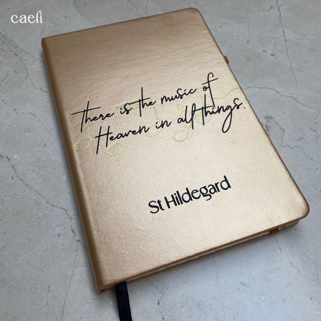 St Hildegard Personalisable Notebook | A5 Notebook | Personalisation Available