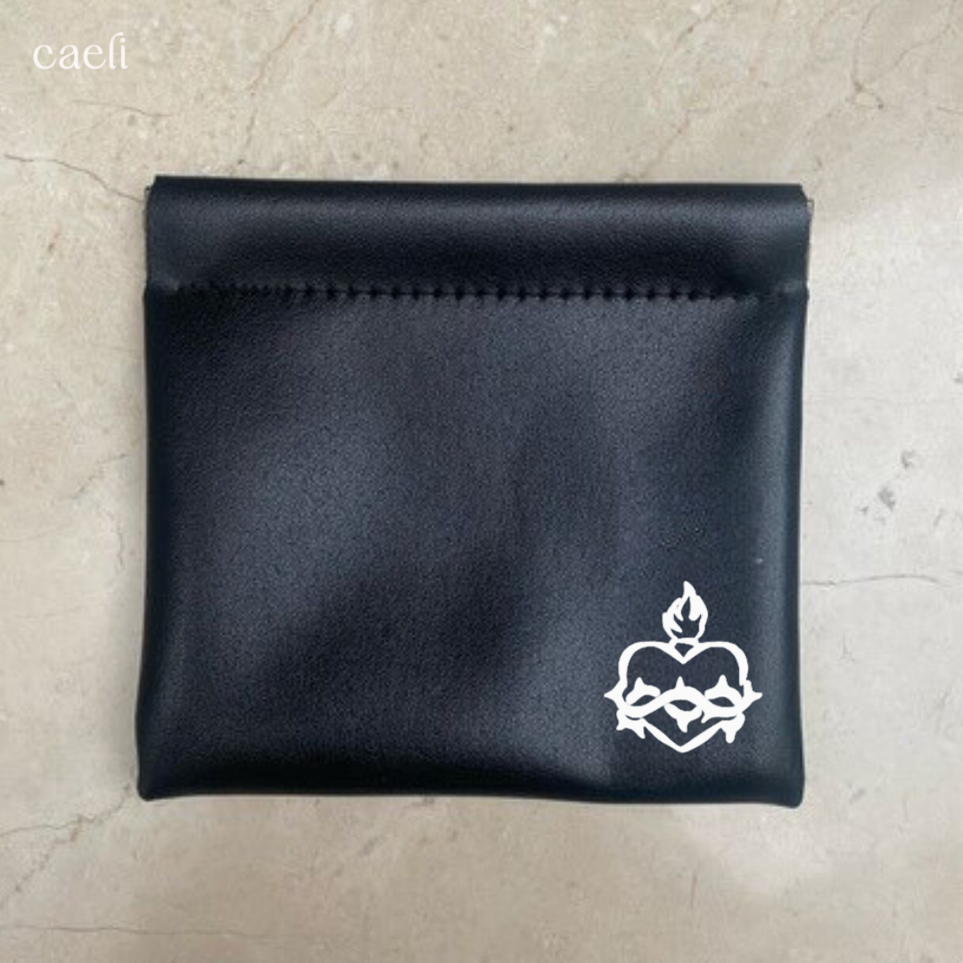 Faux Leather Mini Storage Bag | Magnetic Close | Customisable Design