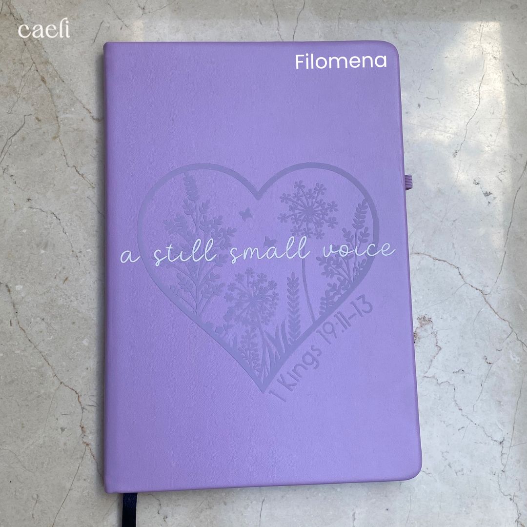 Still Small Voice Personalisable Notebook | A5 Notebook | Personalisation Available