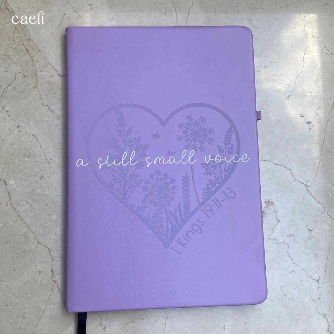 Still Small Voice Personalisable Notebook | A5 Notebook | Personalisation Available