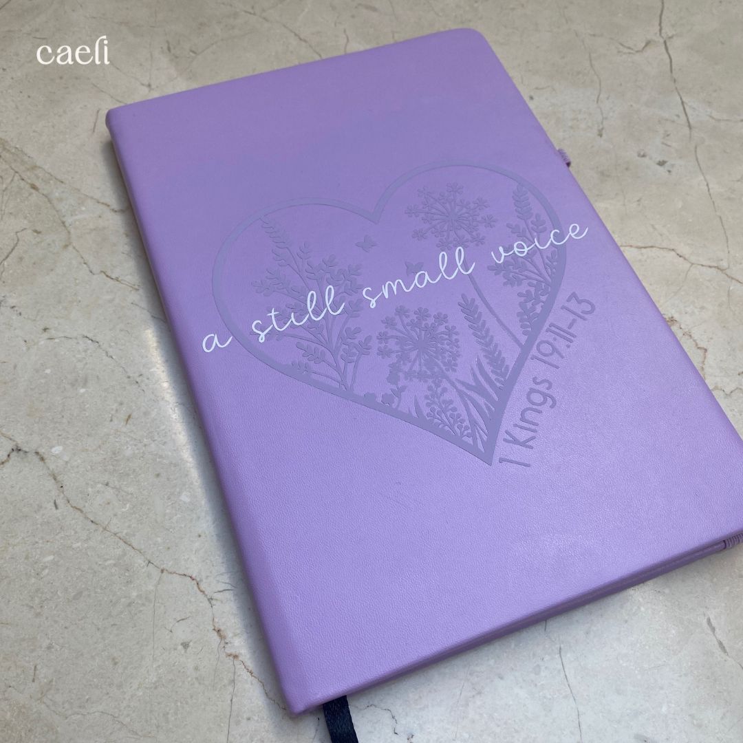 Still Small Voice Personalisable Notebook | A5 Notebook | Personalisation Available