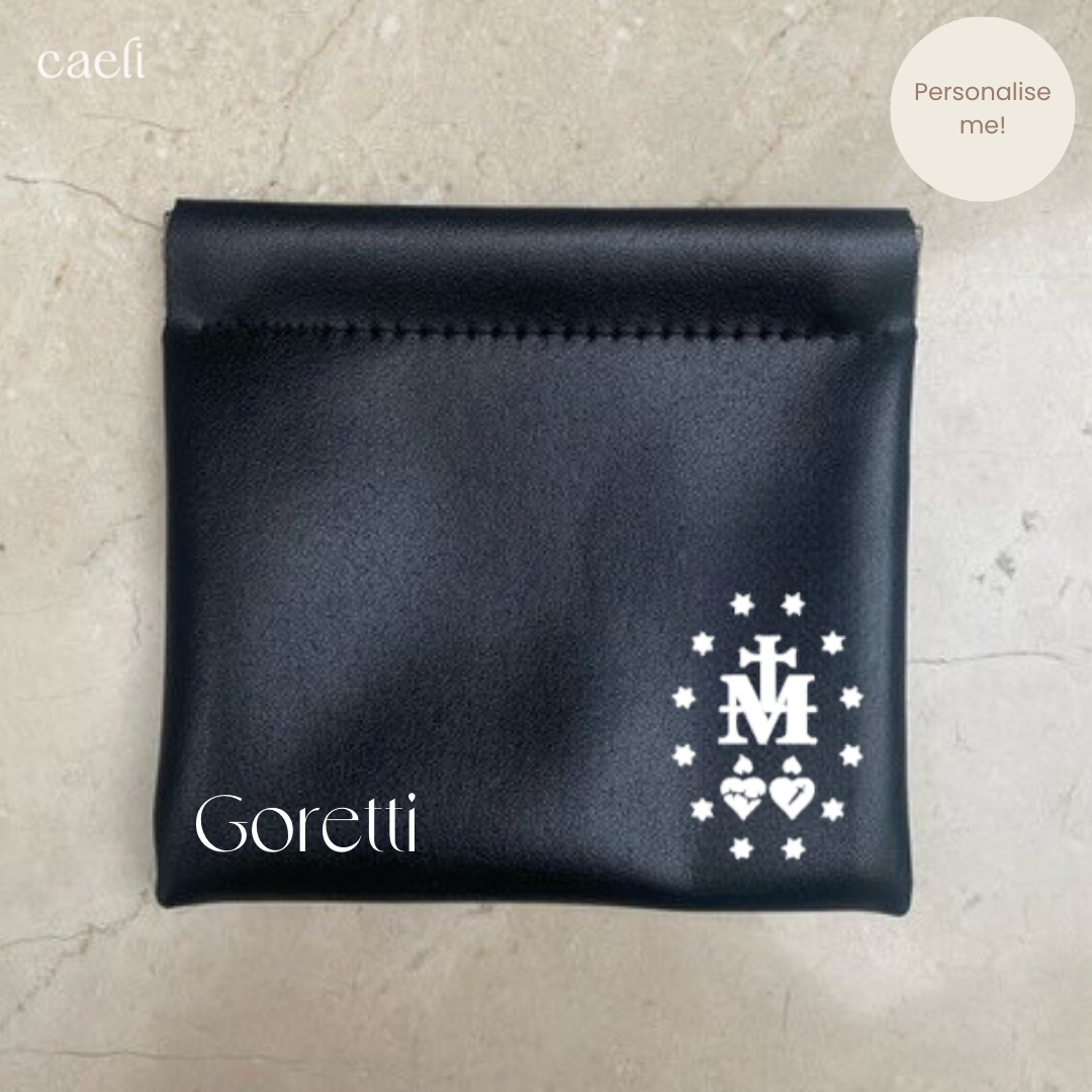 Faux Leather Mini Storage Bag | Magnetic Close | Customisable Design
