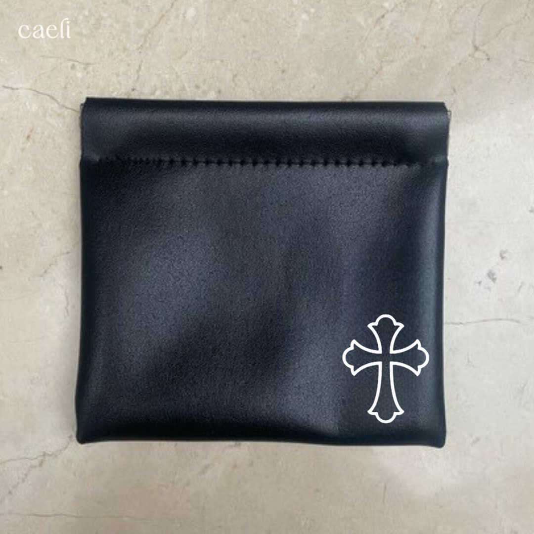 Faux Leather Mini Storage Bag | Magnetic Close | Customisable Design