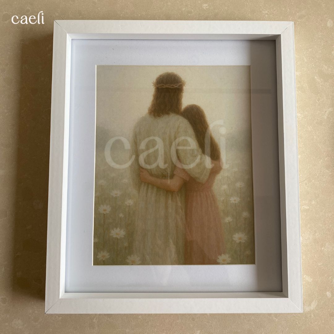 He is with you Wall Art | A4 Wall Art