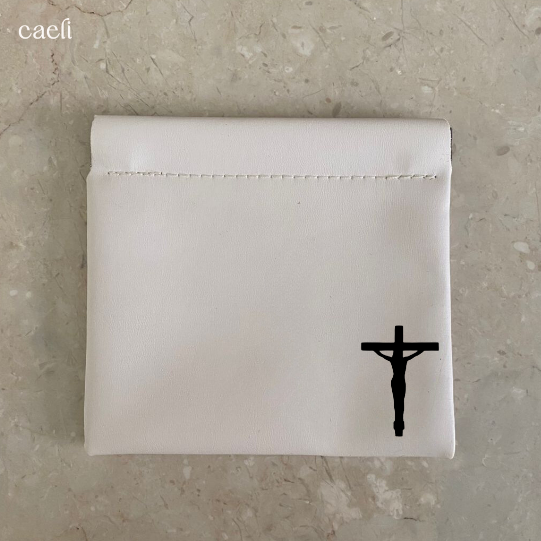 Faux Leather Mini Storage Bag | Magnetic Close | Customisable Design