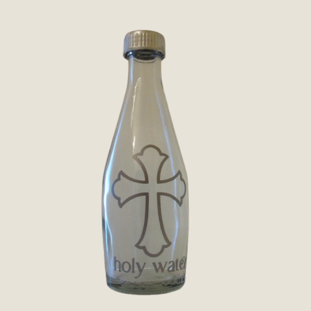 Large Catholic Holy Water Bottles and Spritzers | 250ml, 340ml and 750ml | Sacred Holy Water Containers for Blessings, Protection, & Prayer