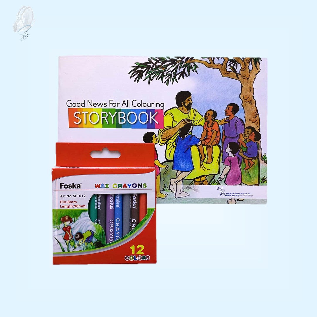 Good News For All: Colouring Storybook