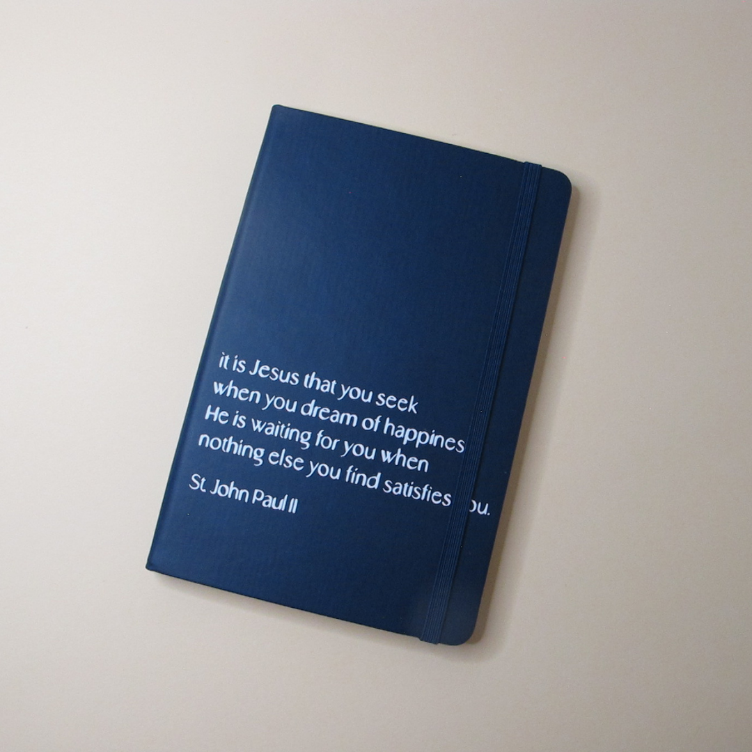 St. John Paul II - Quote | A5 Notebook | Personaliseable
