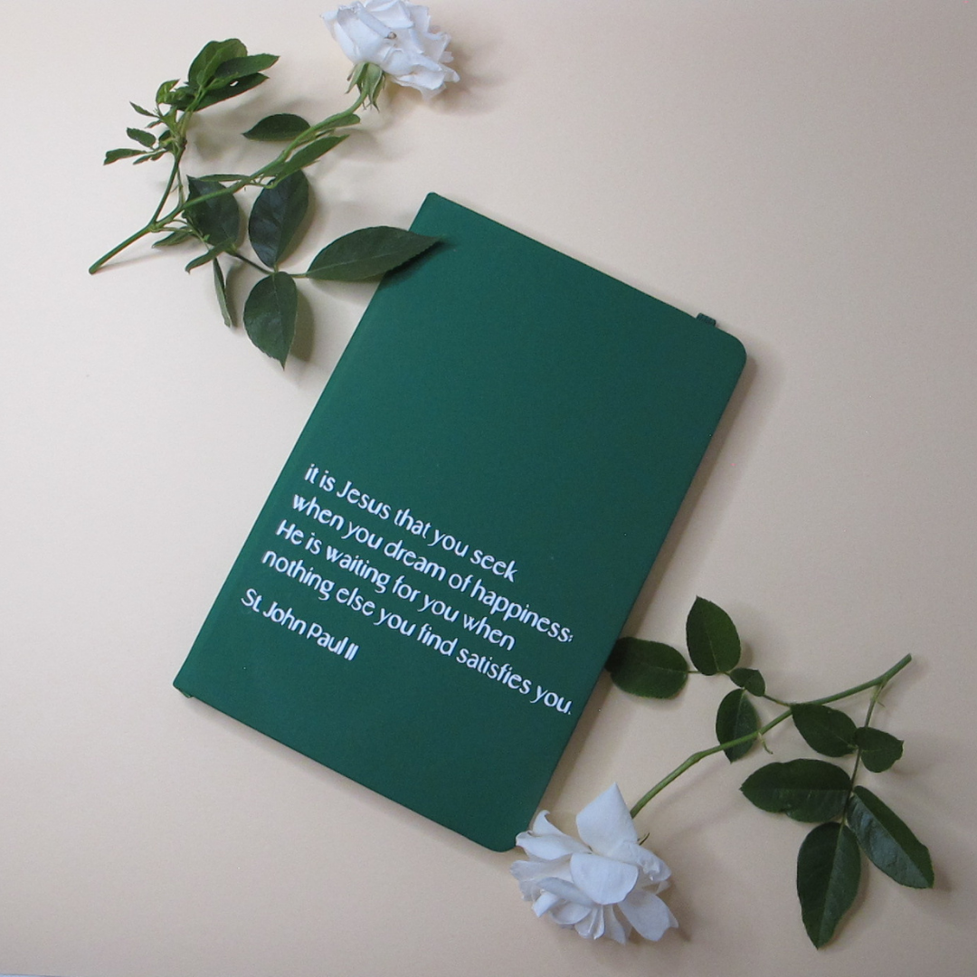 St. John Paul II - Quote | A5 Notebook | Personaliseable