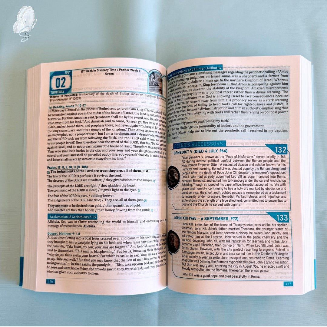 2026 Springs of Carmel Bible Diary – Catholic Mass and Prayer Guide (Softcover)