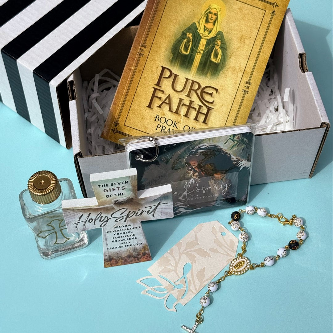 CONFIRMATION: Gifts of the Spirit Box Confirmation Gift Box | Midi-sized Confirmation Gift Box | Personalisation Available