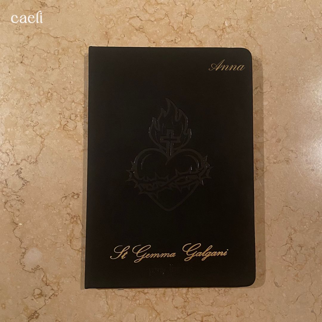 St Gemma Galgani Personalisable Notebook | A5 Notebook | Personalisation Available | Multiple Colour Options
