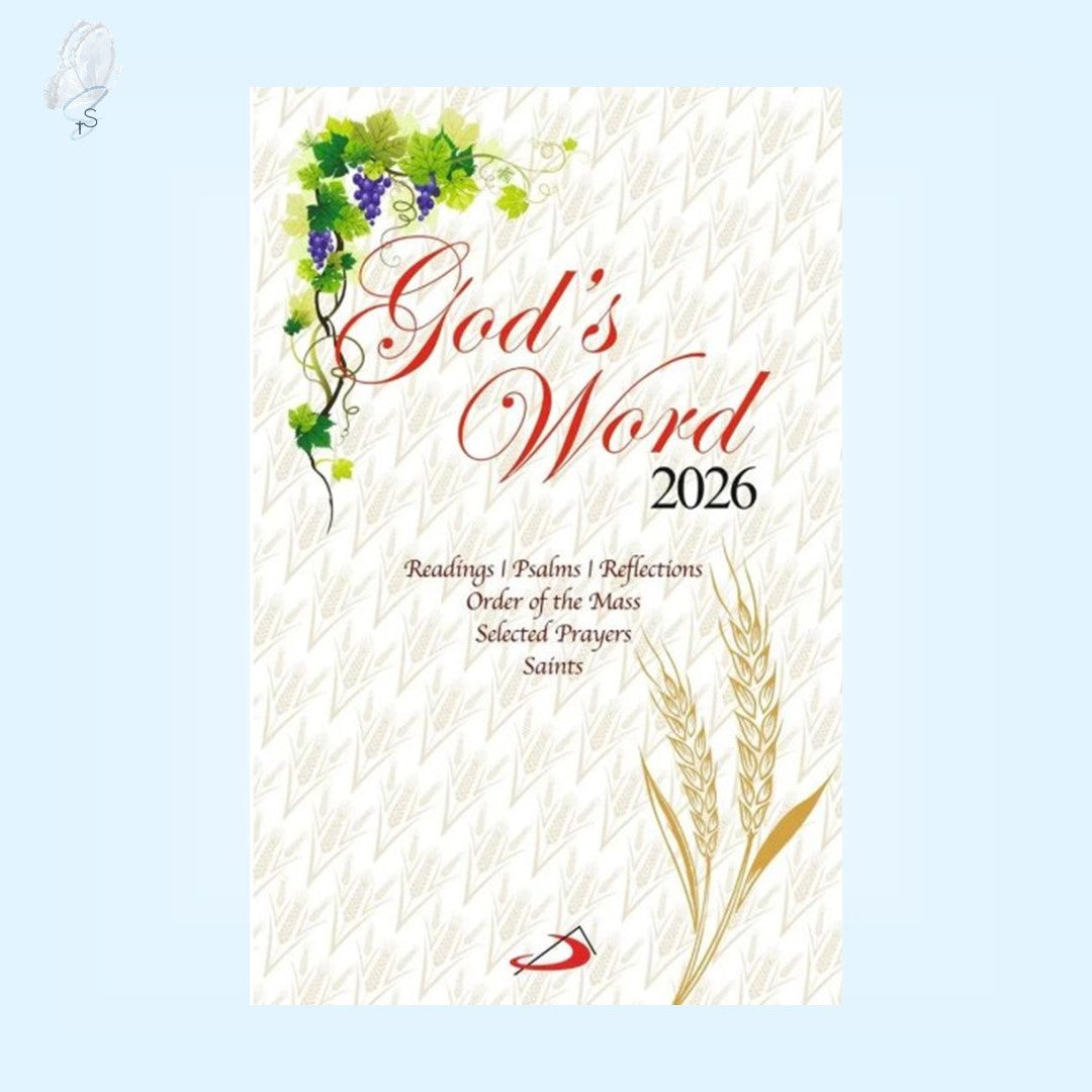 2026 God's Word Bible Diary – Catholic Mass and Prayer Guide (Hardcover)