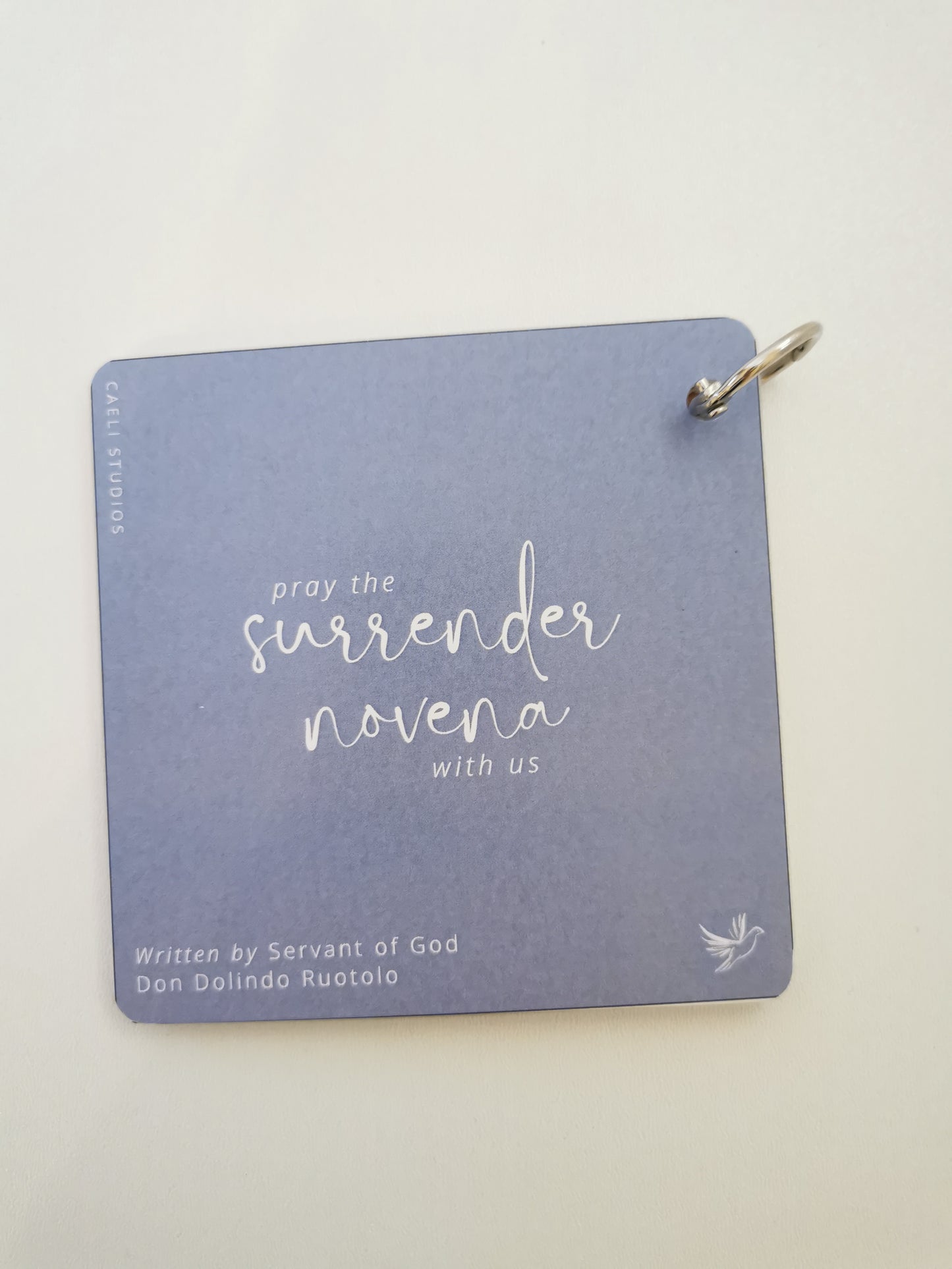 Pocket Prayers - Surrender Novena | 16-Page Prayer Guide with Binding Ring | Compact and Portable