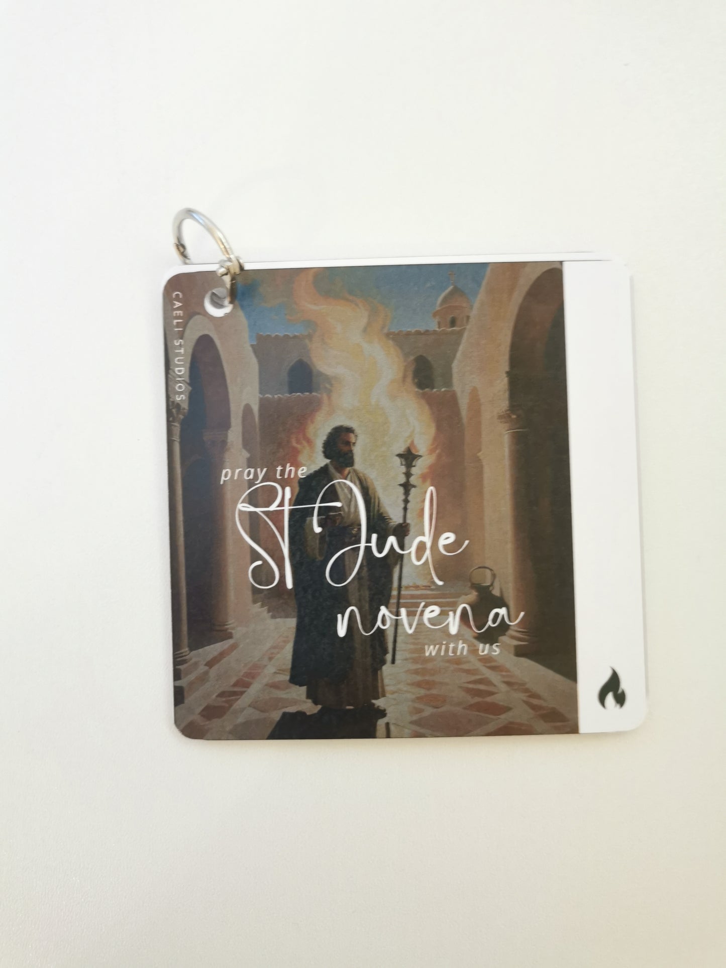 Pocket Prayers - St Jude Novena | Prayer Guide with Binding Ring | Compact and Shareable