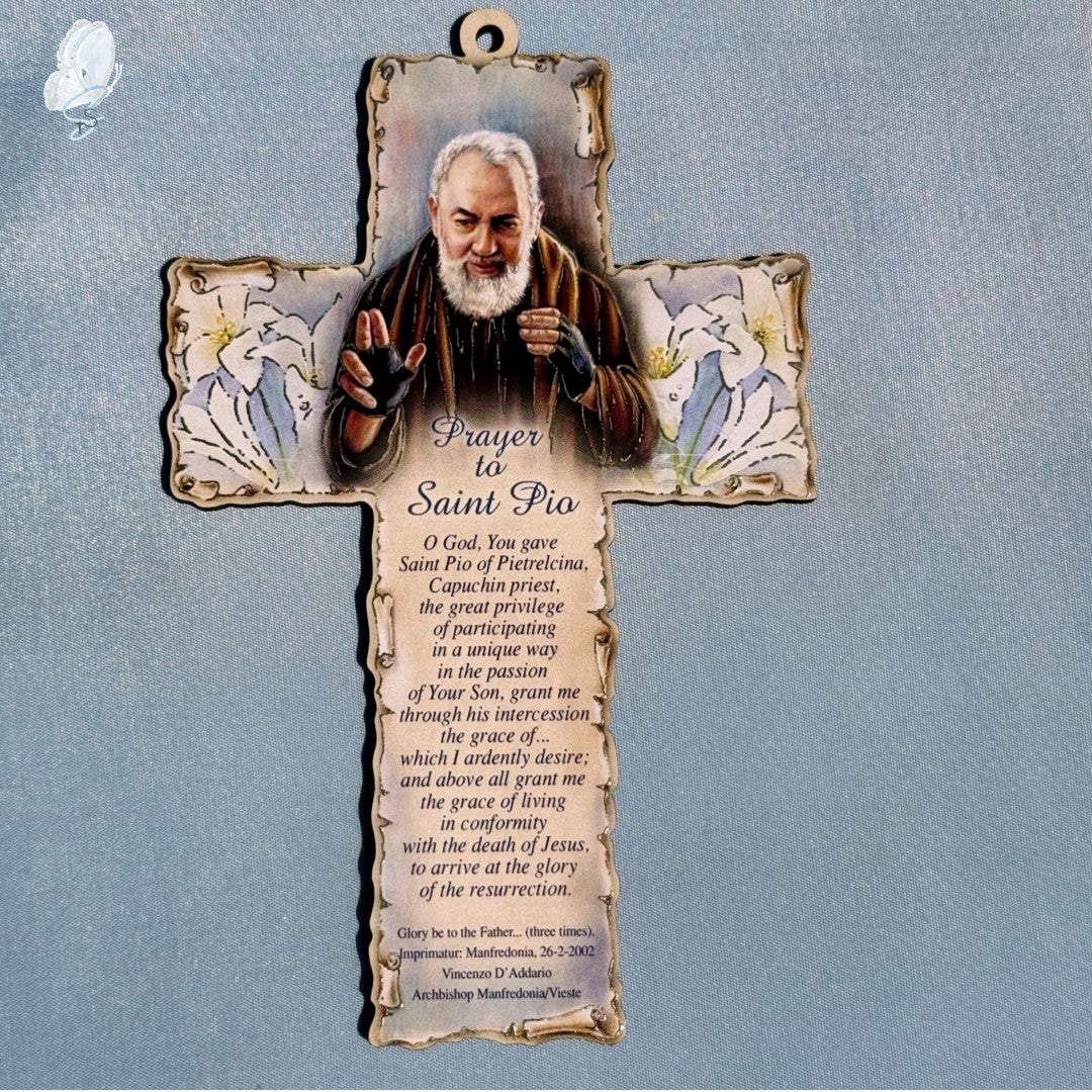 Padre Pio Prayer Cross