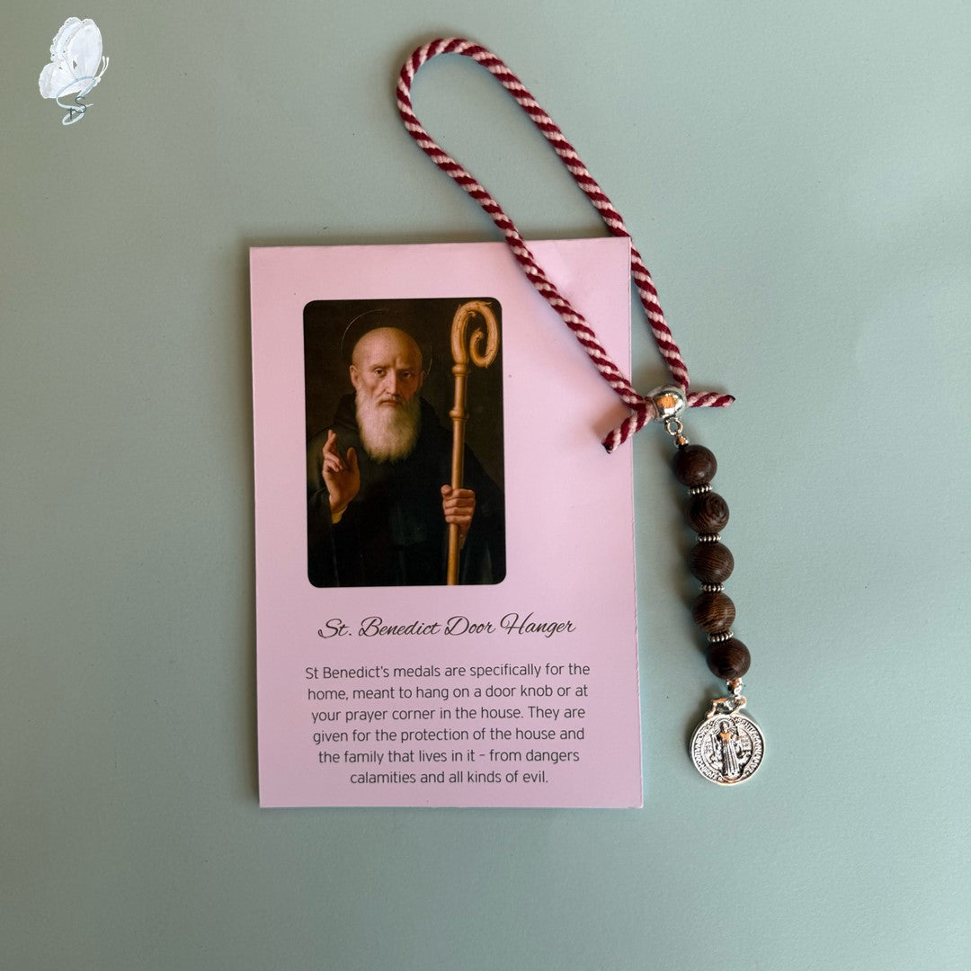 Saint Benedict Door Hanger
