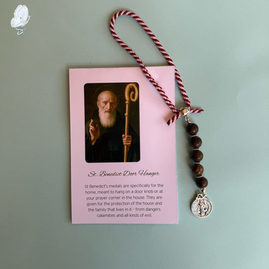 Saint Benedict Door Hanger