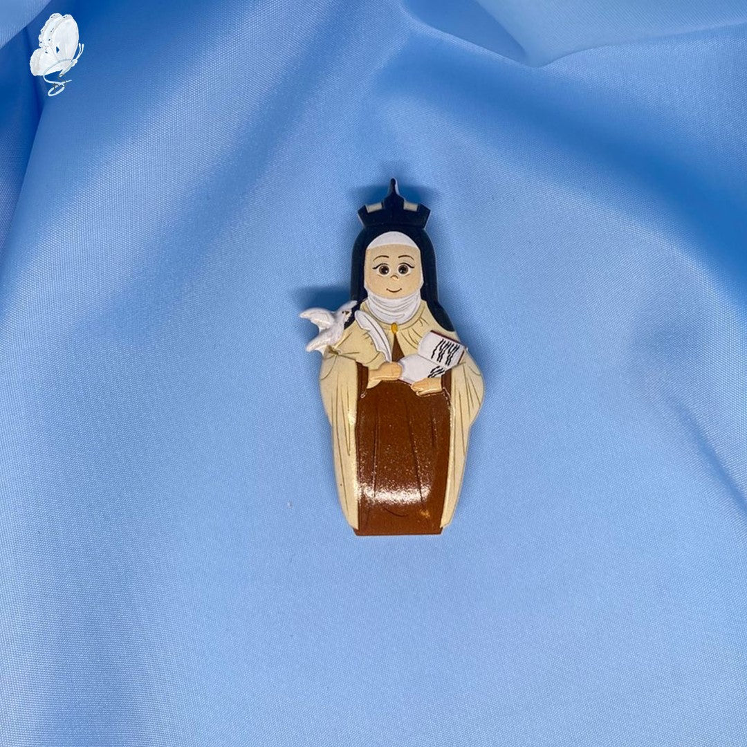Portugal Drop: Lello & Lilla Magnet – Saint Teresa of Ávila