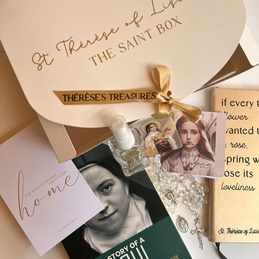 SAINT BOX: Custom Saint Sets | Midi and Large Gift Box | Confirmation Gift Set
