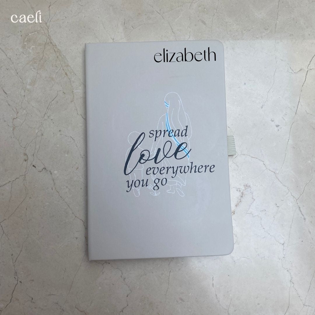 Mother Teresa Notebook | A5 Notebook | Spread love everywhere you go | Personalisation Available
