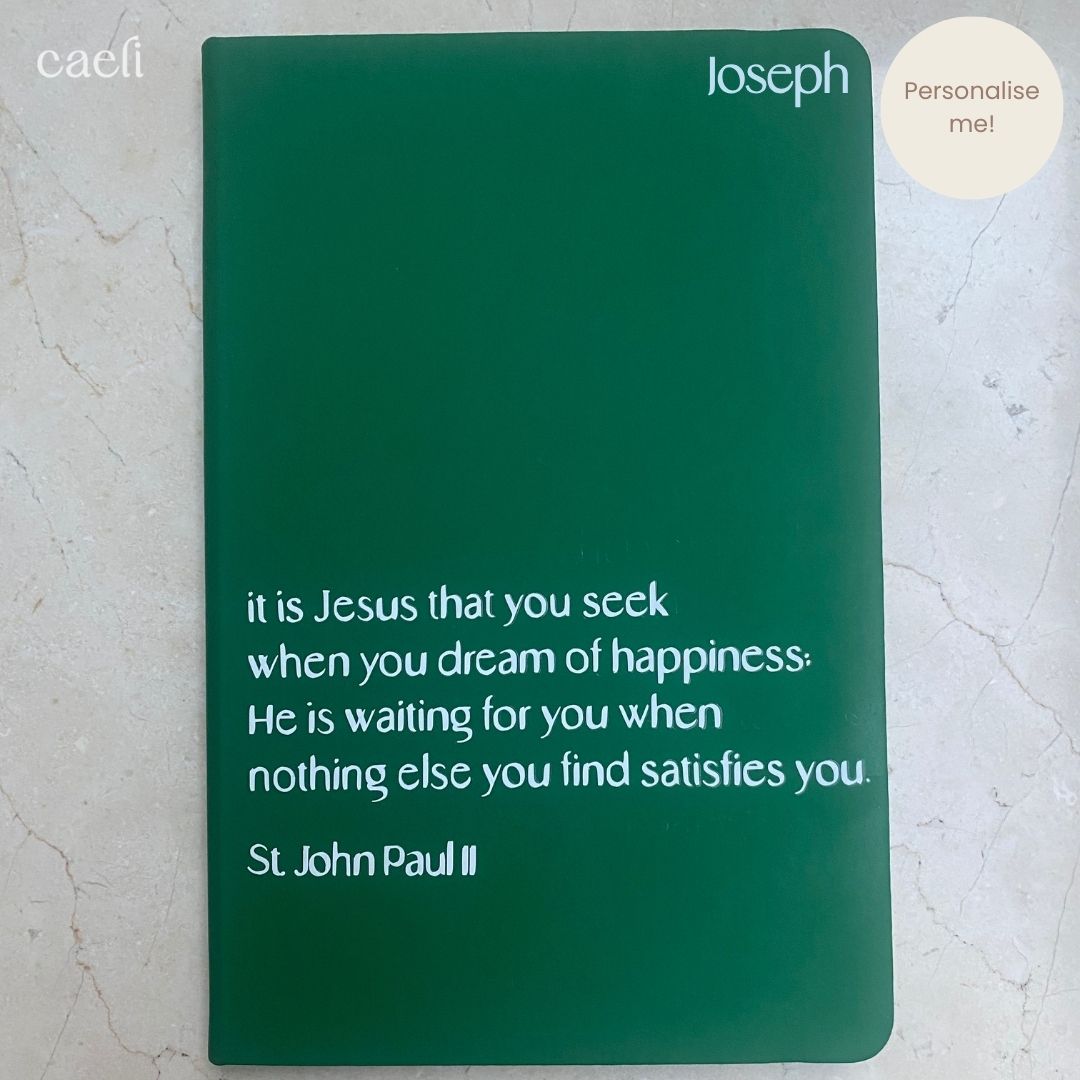 St. John Paul II - Quote | A5 Notebook | Personaliseable