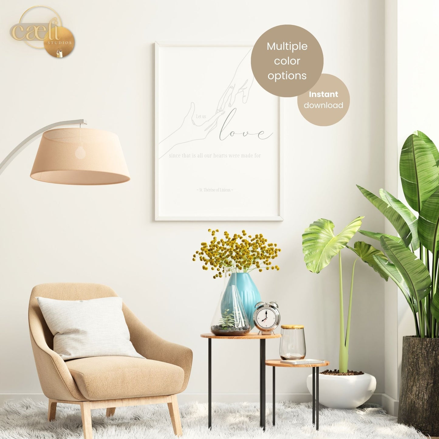 St. Thérèse of Lisieux - Love Quote | Wall Art