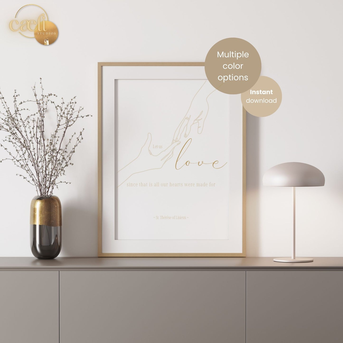 St. Thérèse of Lisieux - Love Quote | Wall Art