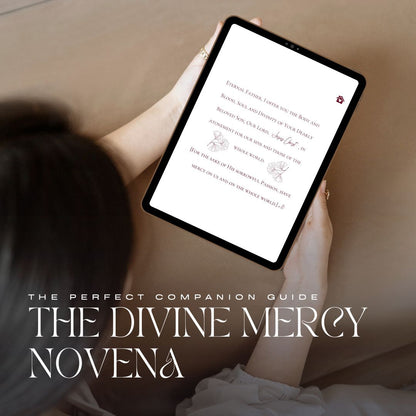 Divine Mercy eBook | Catholic Prayer Book | St Faustina | How to Pray the Divine Mercy Chaplet Digital Booklet | Prayer Cards