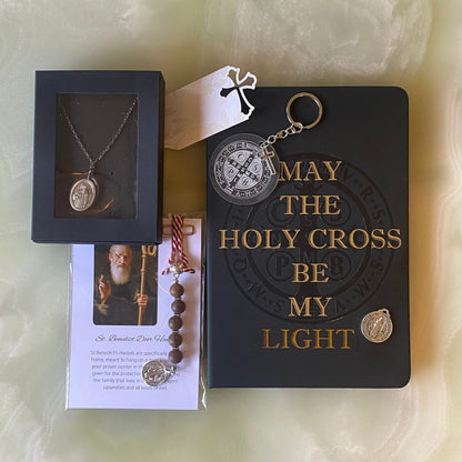 SAINT BOX: Benedict's Ora et Labora Gift Box | Midi St Benedict Gift Box | Confirmation Gift