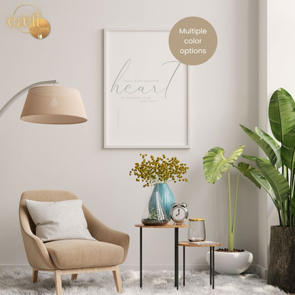 Guard Your Heart - Proverbs 4:23 | Wall Art