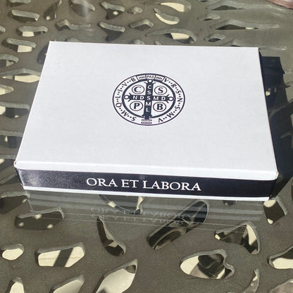 SAINT BOX: Benedict's Ora et Labora Gift Box | Midi St Benedict Gift Box | Confirmation Gift