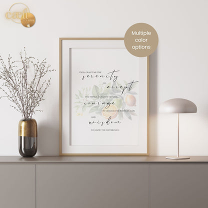 Serenity Prayer (Short) | Wall Art