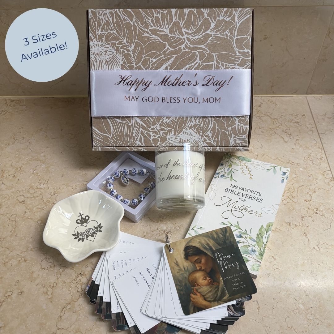 MOTHERS DAY BOX: The Perfect Gift for a Catholic Mom | Available in 3 sizes