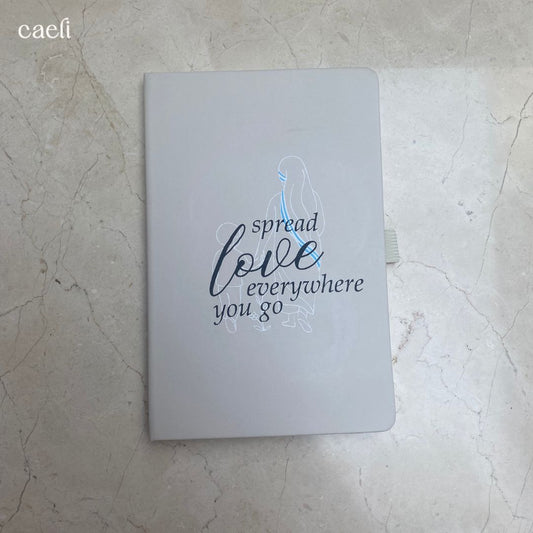 Mother Teresa Notebook | A5 Notebook | Spread love everywhere you go | Personalisation Available
