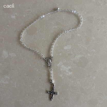 The Carina Magnetic Rosary Bracelet | Full 5 decade Rosary Bracelet