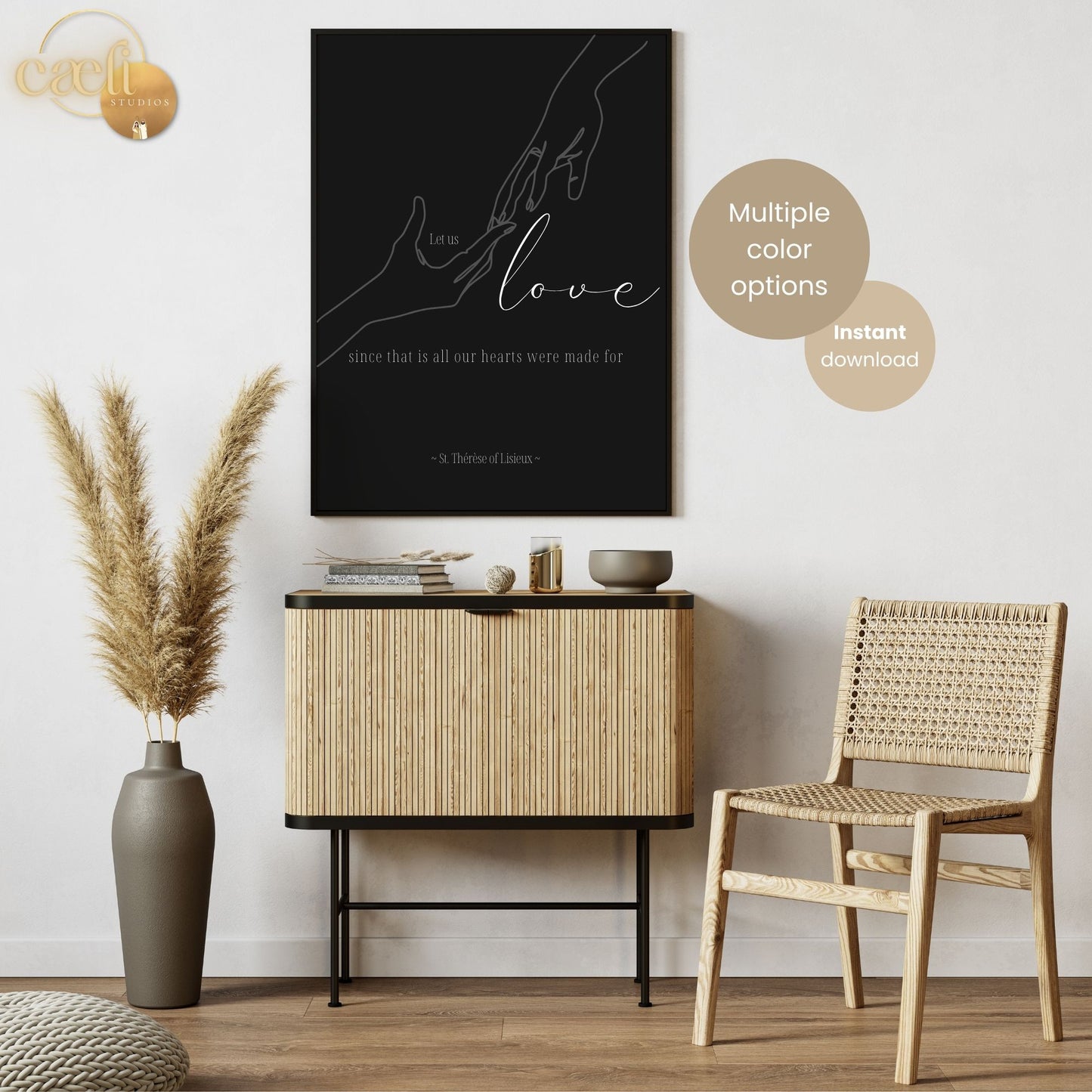 St. Thérèse of Lisieux - Love Quote | Wall Art
