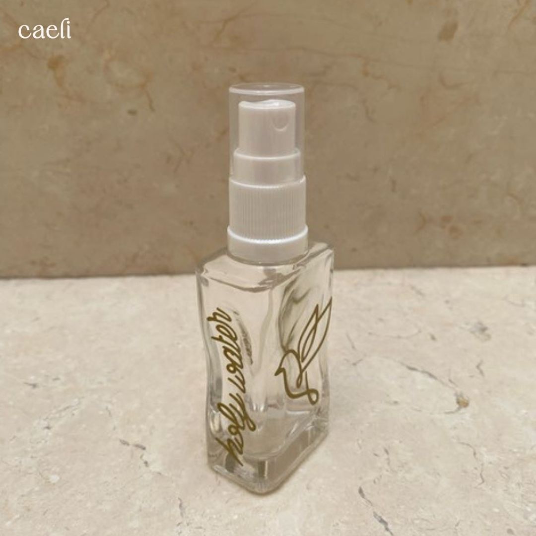 Small Catholic Holy Water Bottles and Spritzers | Sacred Holy Water Containers for Blessings, Protection, & Prayer