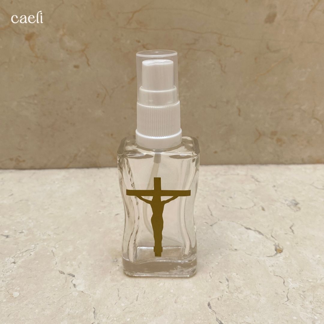 Small Catholic Holy Water Bottles and Spritzers | Sacred Holy Water Containers for Blessings, Protection, & Prayer