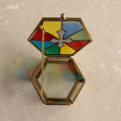 Stained Glass Jewellery/Rosary Box