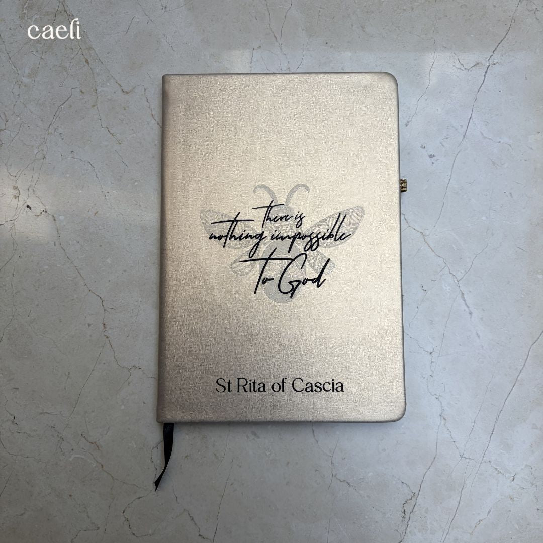 St Rita Personalisable Notebook | A5 Notebook | Personalisation Available | Multiple Colour Options
