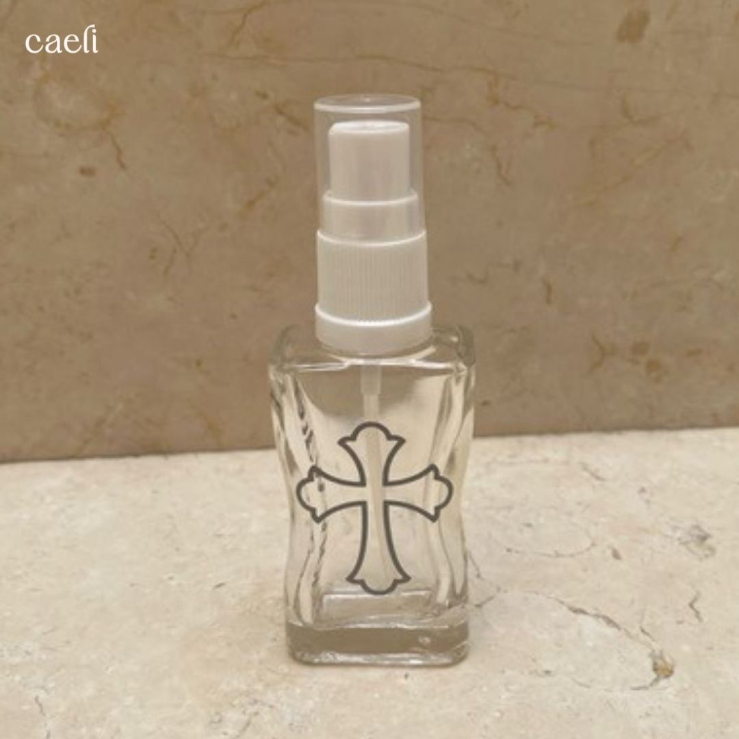 Small Catholic Holy Water Bottles and Spritzers | Sacred Holy Water Containers for Blessings, Protection, & Prayer
