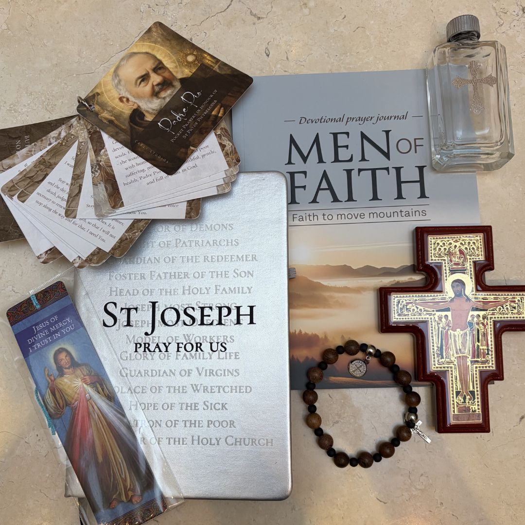 FATHERS DAY BOX: The Perfect Gift for a Catholic Dad | Available in 3 sizes