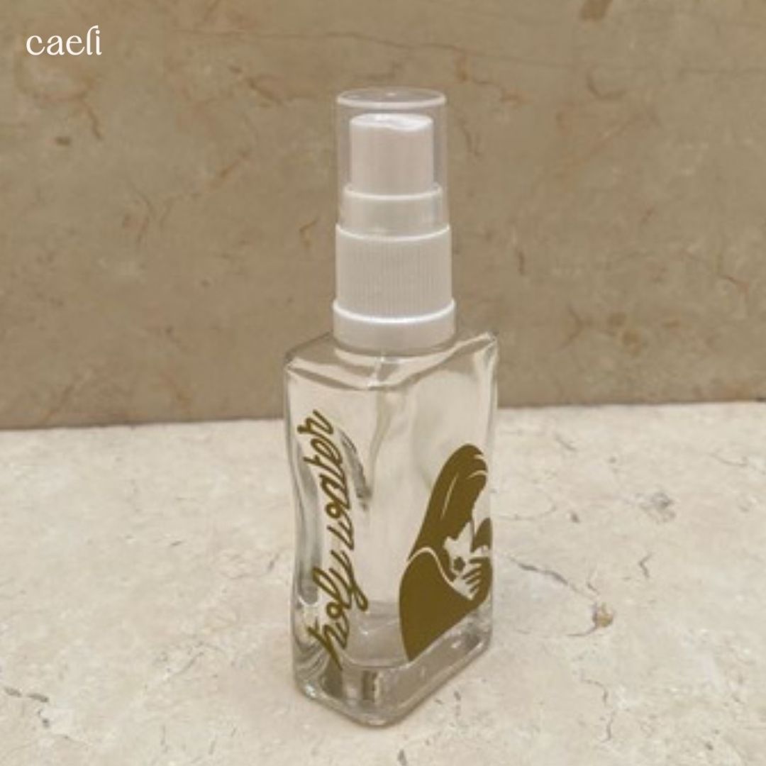 Small Catholic Holy Water Bottles and Spritzers | Sacred Holy Water Containers for Blessings, Protection, & Prayer