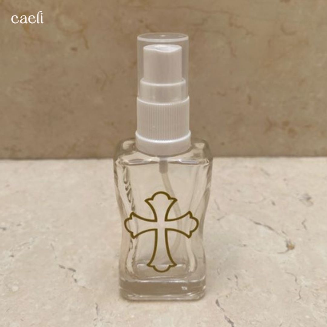 Small Catholic Holy Water Bottles and Spritzers | Sacred Holy Water Containers for Blessings, Protection, & Prayer