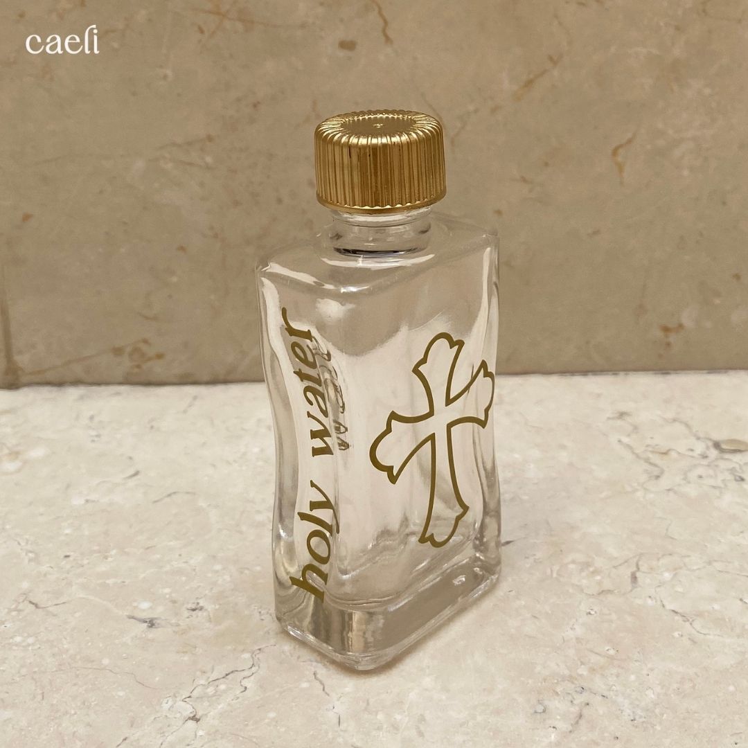 Small Catholic Holy Water Bottles and Spritzers | Sacred Holy Water Containers for Blessings, Protection, & Prayer
