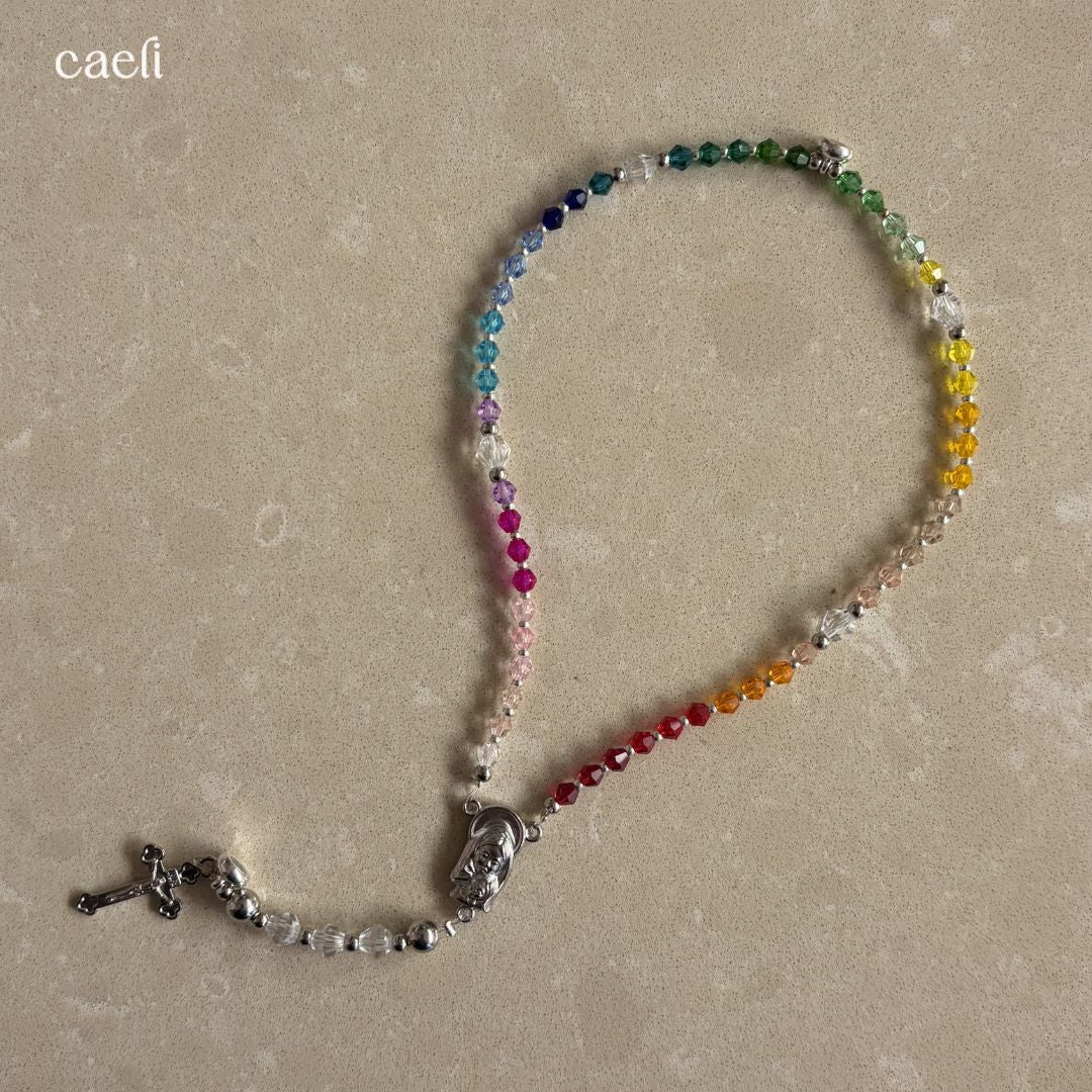 The Carina Magnetic Rosary Bracelet | Full 5 decade Rosary Bracelet