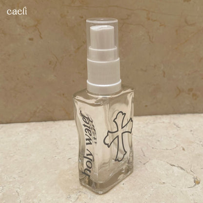 Small Catholic Holy Water Bottles and Spritzers | Sacred Holy Water Containers for Blessings, Protection, & Prayer